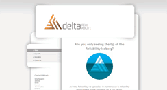 Desktop Screenshot of deltareliability.com
